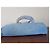 Juicy Couture Iris Velvet L Shopper Polyester Azzurro Chiaro Rosa Blu - vista 3