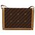 GUCCI Schultertasche aus Canvas Leder Braun Gold Auth ep9840 Golden - Ansicht 2