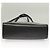 SAINT LAURENT Borsa a Spalla Pelle Nera Oro Auth 132147 Nero D'oro - vista 5