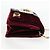 Borsa a Spalla Miu Miu Matelassé Bijoux Velluto Rosso Vino Oro Auth 118941M D'oro Bordò - vista 4