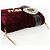 Borsa a Spalla Miu Miu Matelassé Bijoux Velluto Rosso Vino Oro Auth 118941M D'oro Bordò - vista 6