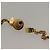 Collana in metallo CHANEL COCO Mark dorata CC Auth BA2608 D'oro - vista 12