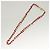 Collana in metallo CHANEL COCO Mark dorata CC Auth BA2608 D'oro - vista 13