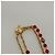 Collana in metallo CHANEL COCO Mark dorata CC Auth BA2608 D'oro - vista 9