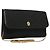 Borsa a spalla in tela Trotter Christian Dior nera e oro Auth bs27815 Nero D'oro