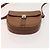Autre Marque Borsa a Spalla Burberrys Nova Check in Pelle PVC 2 Set Beige Marrone Auth gh436 - vista 7