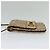 Borsa a Spalla Gancini in Pelle Beige Oro Auth 131785 di Salvatore Ferragamo - vista 3