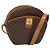 Céline Borsa a Spalla in Tela Macadam CELINE in Pelle PVC Marrone Oro Auth gh248 D'oro