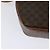 Céline Borsa a Spalla in Tela Macadam CELINE in Pelle PVC Marrone Oro Auth gh248 D'oro - vista 15