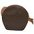 Céline Borsa a Spalla in Tela Macadam CELINE in Pelle PVC Marrone Oro Auth gh248 D'oro - vista 2