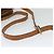 Céline Borsa a Spalla in Tela Macadam CELINE in Pelle PVC Marrone Oro Auth gh248 D'oro - vista 7
