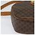 Céline Borsa a Spalla in Tela Macadam CELINE in Pelle PVC Marrone Oro Auth gh248 D'oro - vista 9
