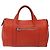 Borsa a mano in pelle arancione e argento Salvatore Ferragamo Auth gh313 - vista 13