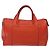 Borsa a mano in pelle arancione e argento Salvatore Ferragamo Auth gh313 - vista 2