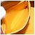 Borsa a mano in pelle arancione e argento Salvatore Ferragamo Auth gh313 - vista 20