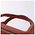Borsa a mano in pelle arancione e argento Salvatore Ferragamo Auth gh313 - vista 8