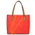 LOUIS VUITTON Borsa a Mano Houston Monogram Vernis Fluo Arancione M91935 Auth 131452 Rosa - vista 13