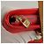 LOUIS VUITTON Borsa a Mano Houston Monogram Vernis Fluo Arancione M91935 Auth 131452 Rosa - vista 19