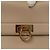 Borsa a mano in pelle Salvatore Ferragamo Gancini Sofia 2 in 1 Beige Oro Auth 131462 D'oro - vista 20