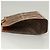Céline Bolsa de ombro em lona Macadam CELINE em couro PVC marrom dourado Auth 131477 - vista 4