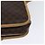 Céline Borsa a Spalla in Tela Macadam CELINE in Pelle PVC Marrone Oro Auth 131727 D'oro - vista 16