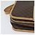 Céline Borsa a Spalla in Tela Macadam CELINE in Pelle PVC Marrone Oro Auth 131727 D'oro - vista 9