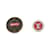 Set di Spille Monogram Louis Vuitton MP2076 Marrone Rosso