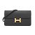 Hermès Constance To-Go Lang Wallet Schwarz