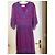 Vestido Ba&Sh Maya de viscosa morado Púrpura - vista 4