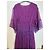 Vestido Ba&Sh Maya de viscosa morado Púrpura - vista 5