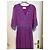 Vestido Ba&Sh Maya de viscosa morado Púrpura - vista 6