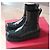 Stivaletti Rockstud Valentino Garavani in pelle nera Nero - vista 3