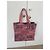 Borsa Tote Christian Dior Riviera Viola in Cotone Porpora - vista 3