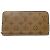 Louis Vuitton Monogram Reverse Langbörse Braun