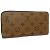Louis Vuitton Monogram Reverse Langbörse Braun - Ansicht 3