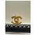 Borsa a spalla Chanel in pelle beige con finiture dorate - vista 12