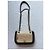 Borsa a spalla Chanel in pelle beige con finiture dorate - vista 2