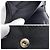 Cartera tri-fold de piel de ternera granulada negra Chanel Negro - vista 10
