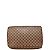 Borsa Boston Damier Greenwich PM Louis Vuitton Marrone - vista 3