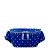 Borsa a vita Valentino Rockstud Blu