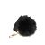 Portachiavi in peluche a bolle Louis Vuitton Nero D'oro - vista 2