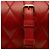 Saint Laurent Rote Diamant-gestepptes Lammleder Angie Kette Tasche - Ansicht 13