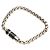 Bracciale a Catena Monogram Eclipse Louis Vuitton Nero Argento - vista 3
