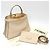 Borsa Media Fendi Peekaboo I See You Crudo - vista 7