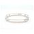 NUOVO BRACCIALE MESSIKA BANGLE MOVE ROMANE 6514 ORO BIANCO DIAMANTE JONC 15 CM Argento - vista 3