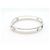 NUOVO BRACCIALE MESSIKA BANGLE MOVE ROMANE 6514 ORO BIANCO DIAMANTE JONC 15 CM Argento - vista 4