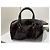 Borsa Boston MCM in pelle verniciata nera e oro Nero Gold hardware - vista 2