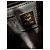 Borsa Boston MCM in pelle verniciata nera e oro Nero Gold hardware - vista 7