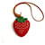 Autre Marque Charm Leather Strawberry Red  - view 1
