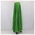 Falda maxi plisada de crepé de chine verde Prada - vista 2